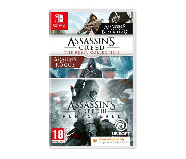 Switch Assassin's Creed Compilation (Rebel Collection + AC3 Remaste - 1362902 - zdjęcie